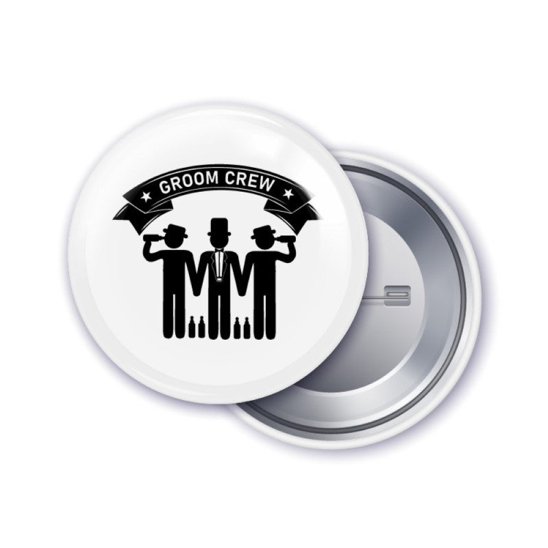 Insignă personalizată Groom - Atelier Magic
