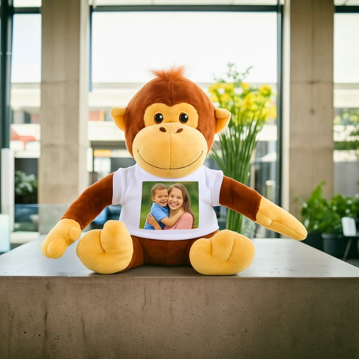 Maimuță de Pluș Personalizată: Cadoul Iubit - Atelier Magic