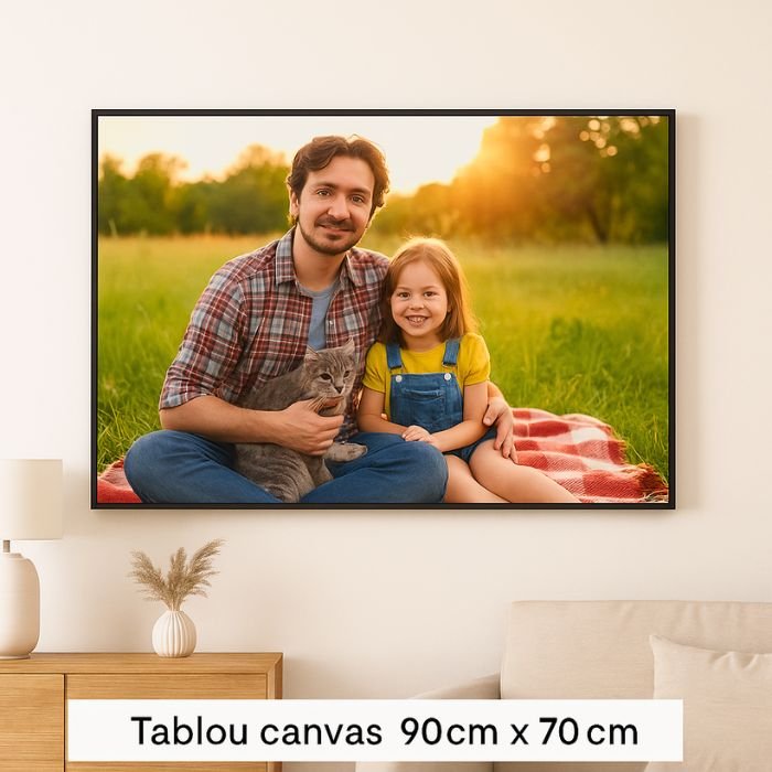 Tablou Canvas Personalizat 100x70 cm - Atelier Magic