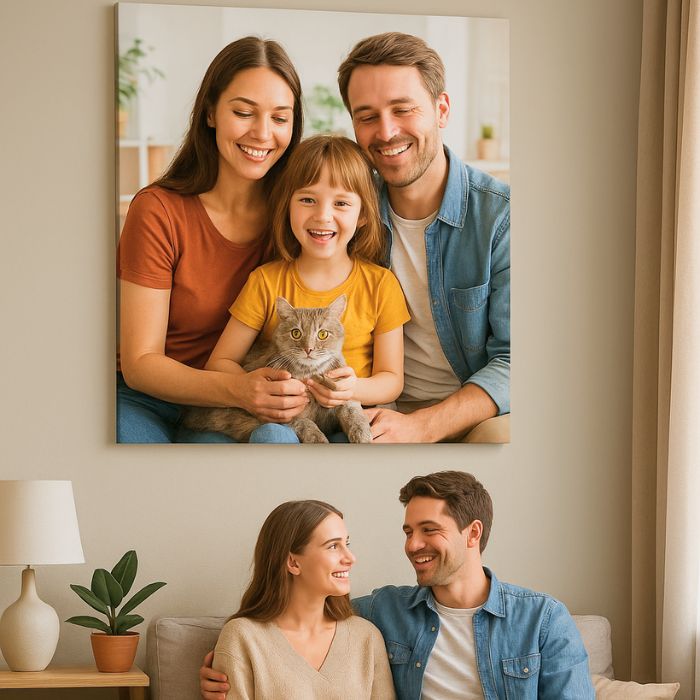 Tablou Canvas Personalizat 100x80 cm - Atelier Magic