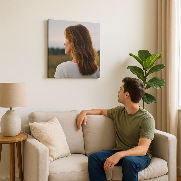 Tablou Canvas Personalizat 40x40 cm - Atelier Magic