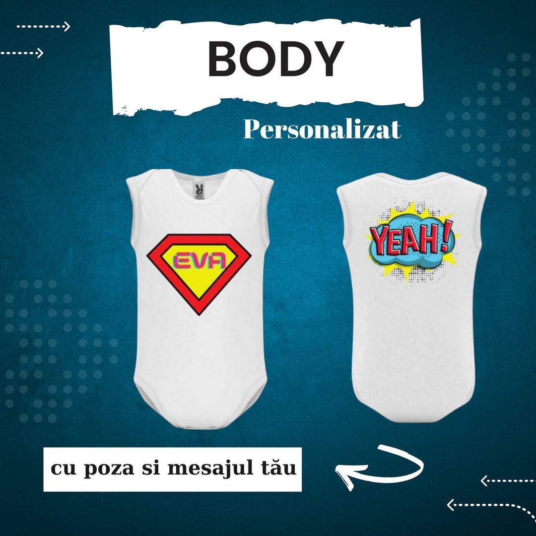 Body Bebe Personalizat - Cadouri Personalizate