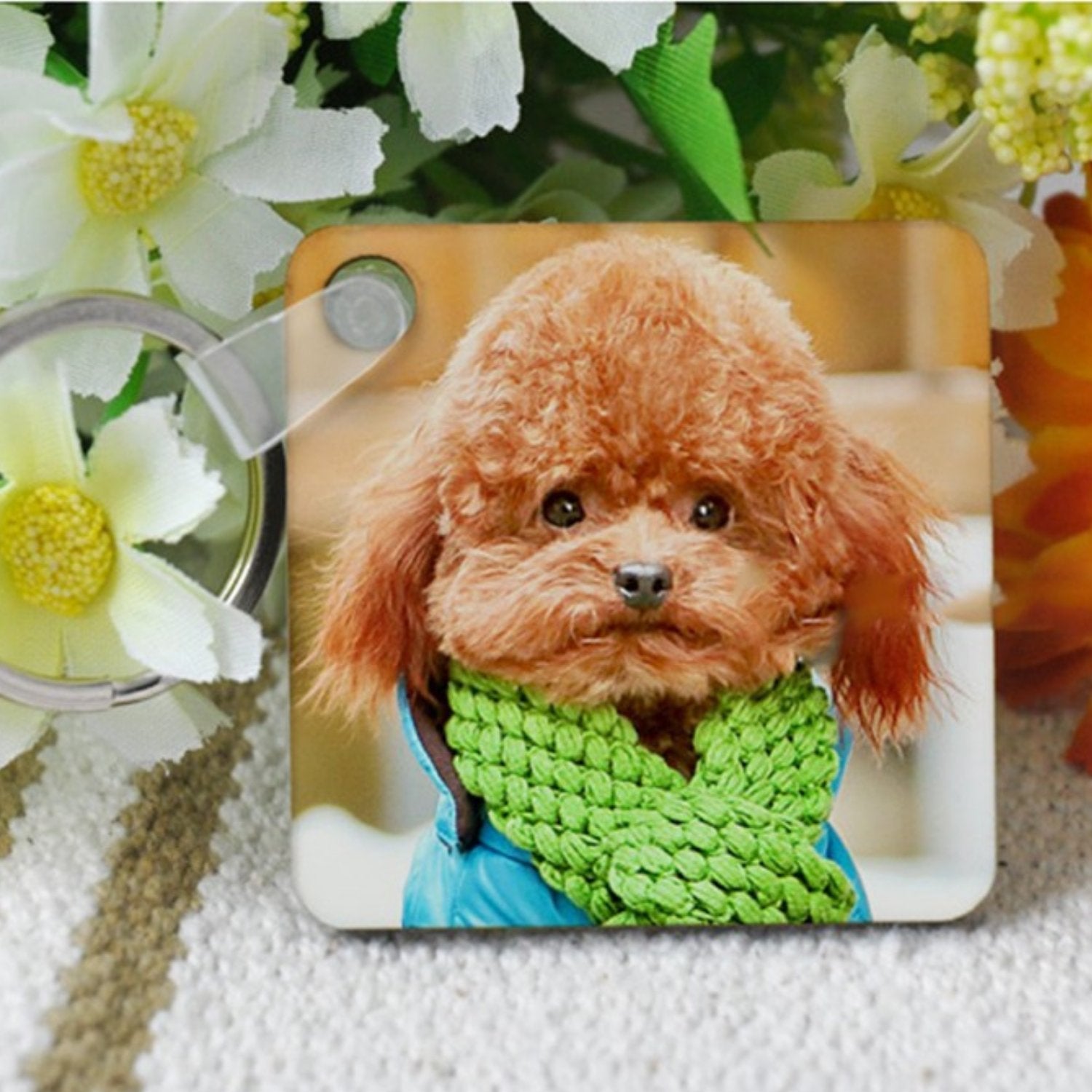 Breloc din lemn personalizat - Cadouri Personalizate