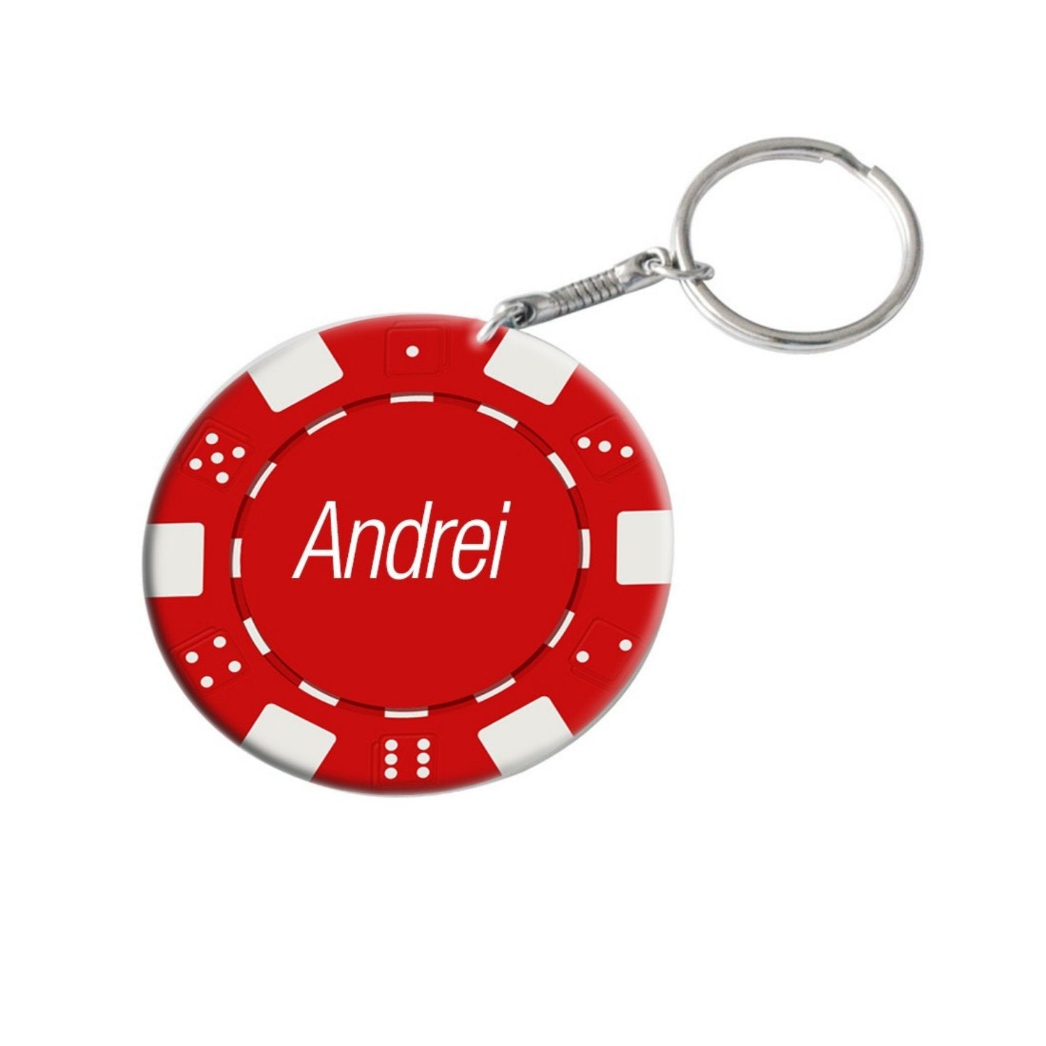 Breloc din plastic personalizat - Cadouri Personalizate