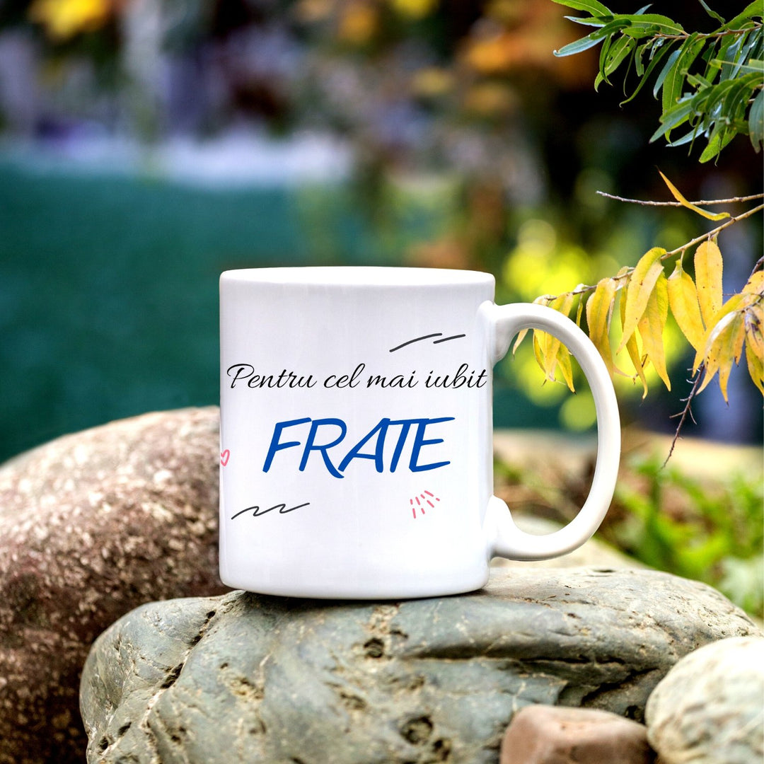 Cană cadou pentru frate - Cadouri Personalizate