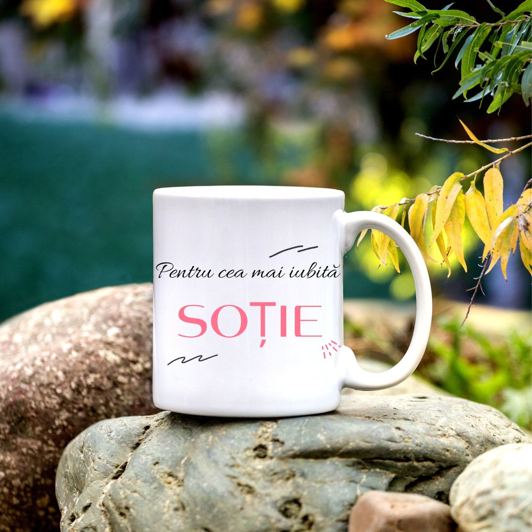 Cană cadou pentru soție - Cadouri Personalizate
