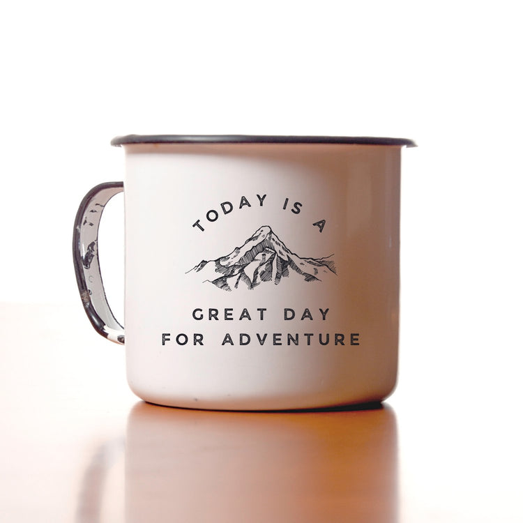 Cană din oțel emailat personalizată - Cadouri Personalizate