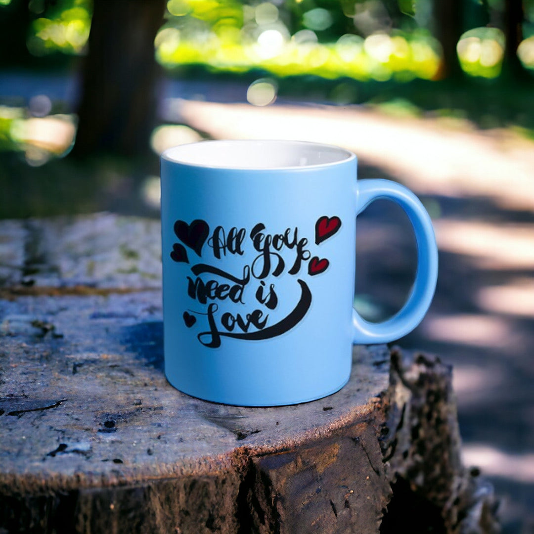 Cană Neon Albastră Personalizată - Unică și Modernă - Cadouri Personalizate