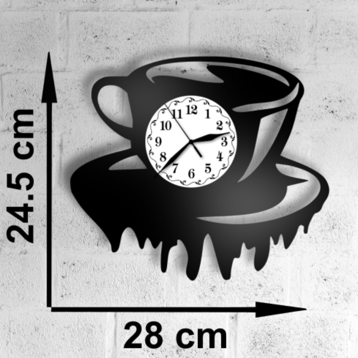 Ceas cadou cu cana de cafea - Cadouri Personalizate