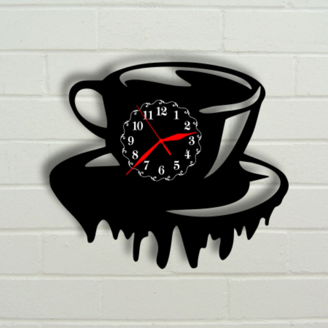 Ceas cadou cu cana de cafea - Cadouri Personalizate