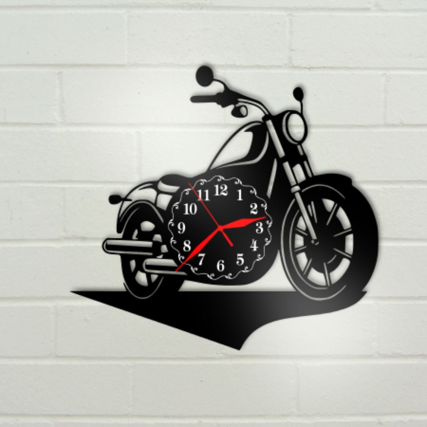 Ceas cadou cu motocicleta - model 1 - Cadouri Personalizate