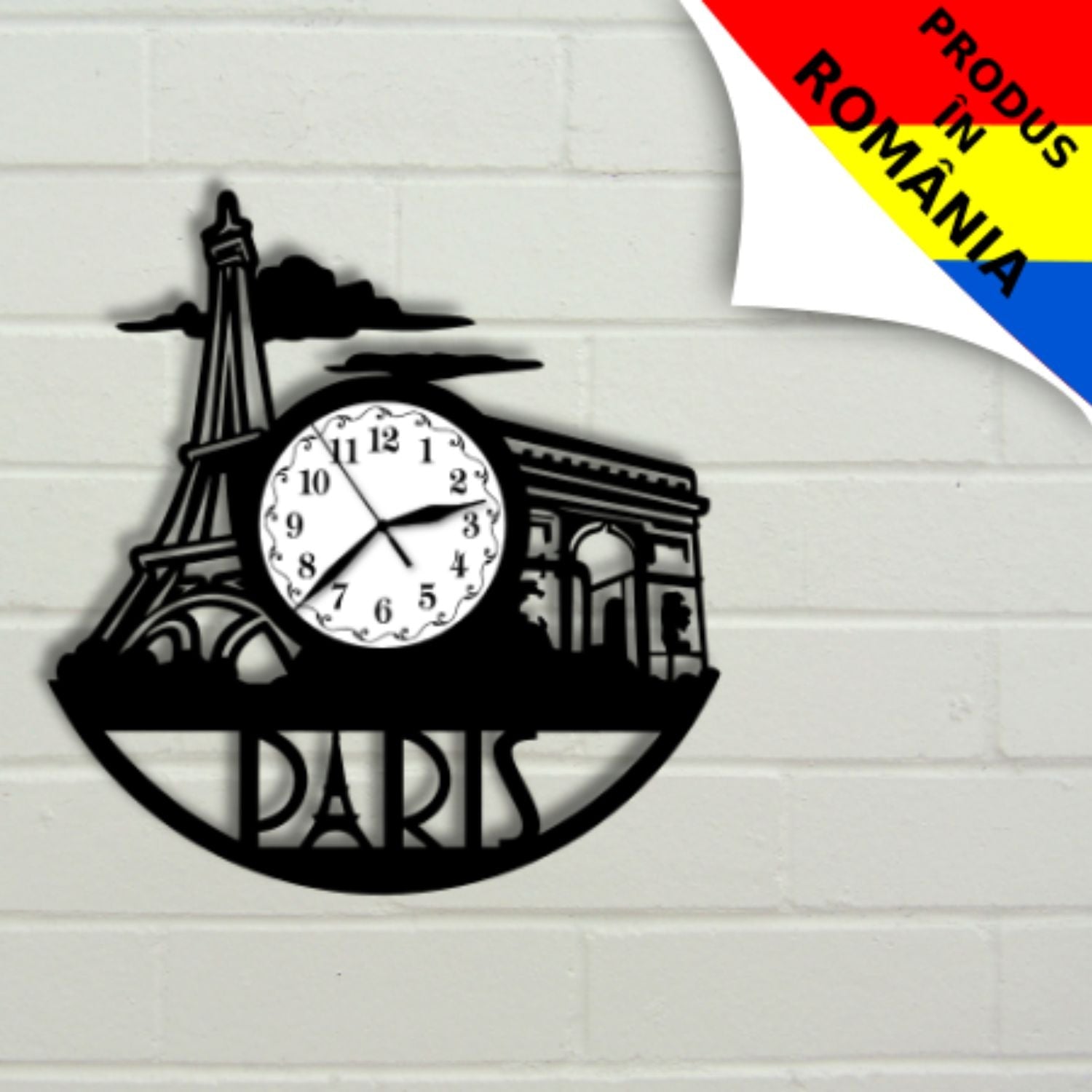 Ceas cadou cu Paris - Cadouri Personalizate