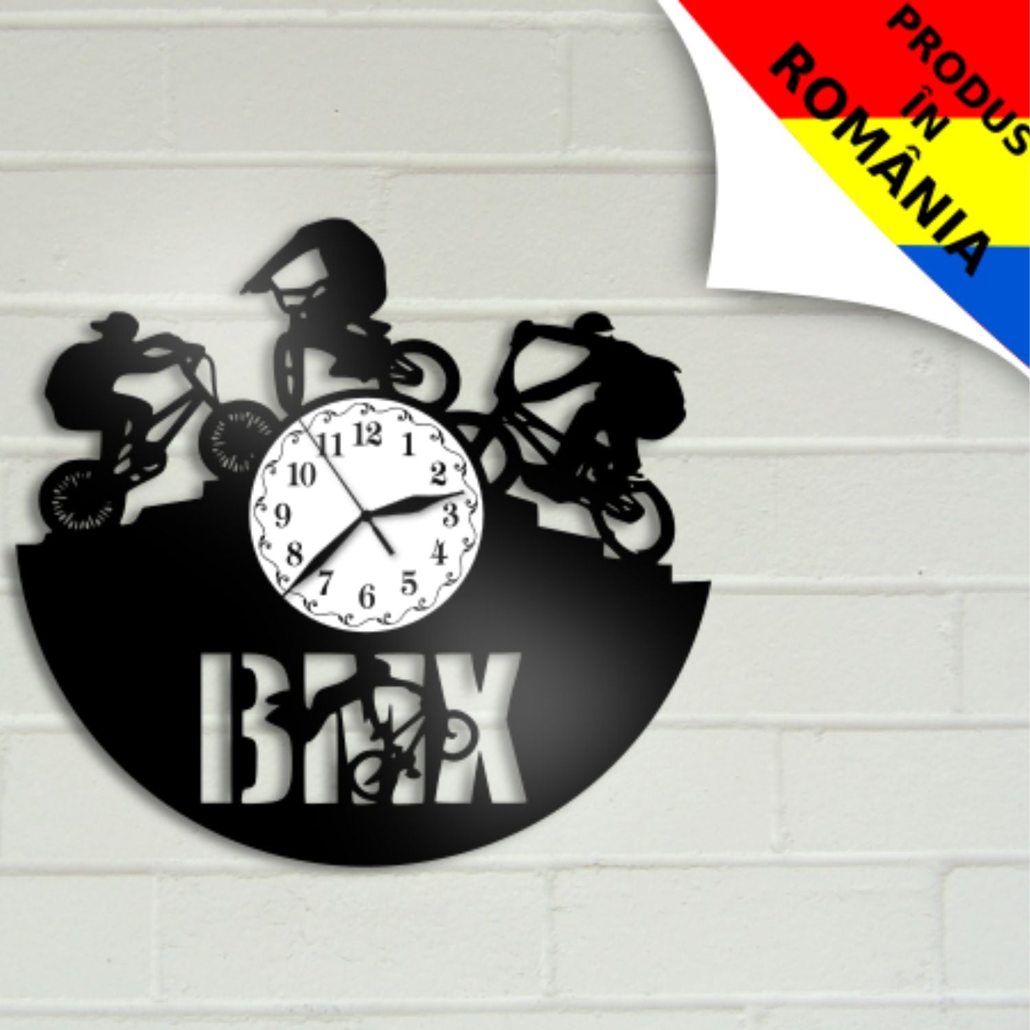 Ceas cadou model bicicleta - BMX - model 2 - Cadouri Personalizate
