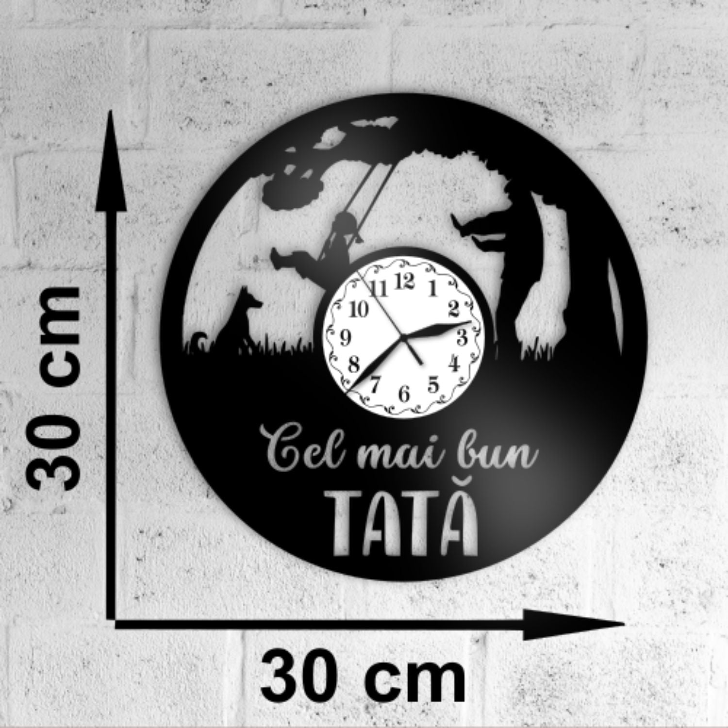 Ceas cadou pentru tata de la fiu - cel mai bun tata - Cadouri Personalizate