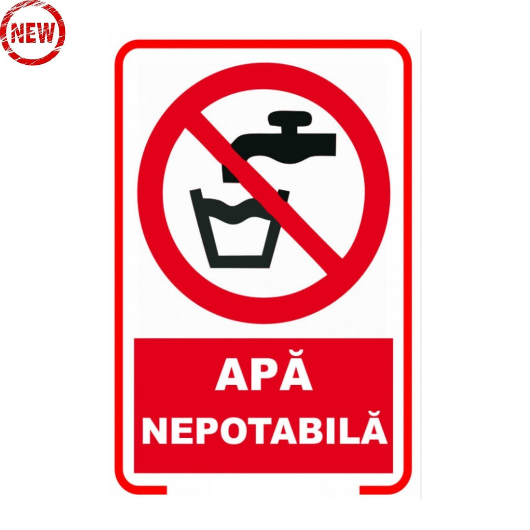 Indicator Apă nepotabilă