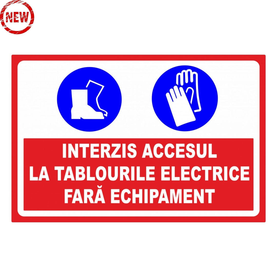Indicator Interzis la tablouri
