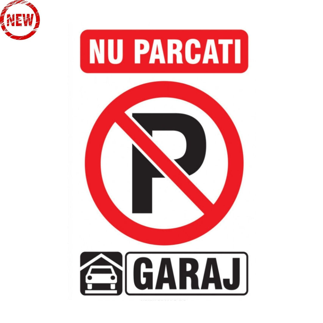 Indicator Nu parcați 3