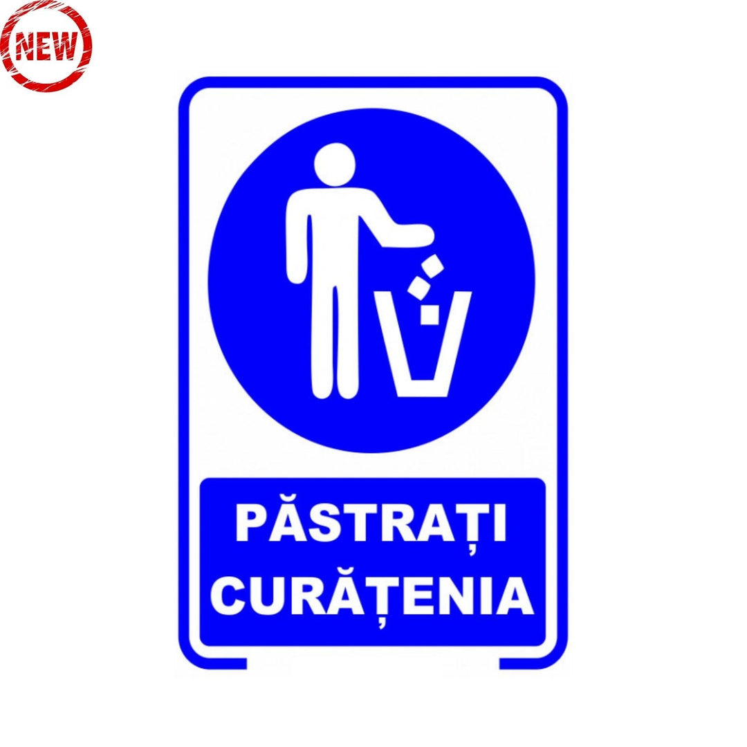 Indicator Păstrați curățenia