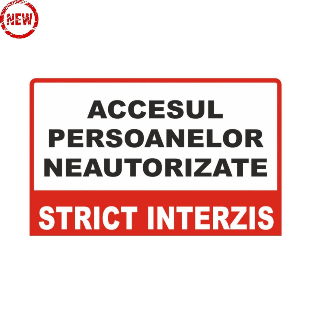 Indicator Persoane neautorizate