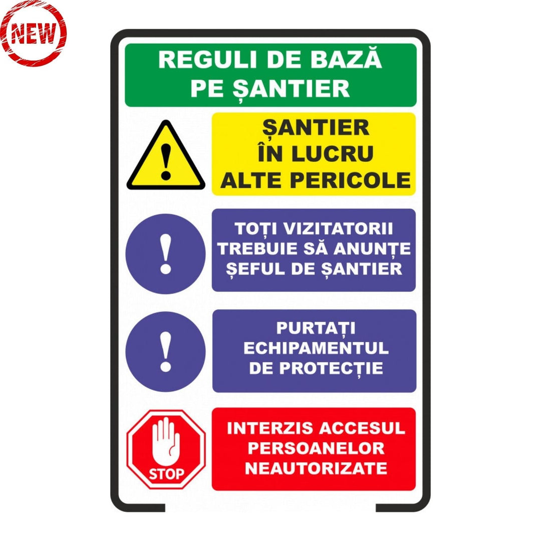 Indicator Reguli Șantier