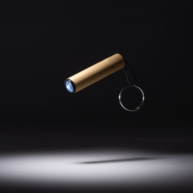 Mini Lanternă Breloc din Bambus - Atelier Magic