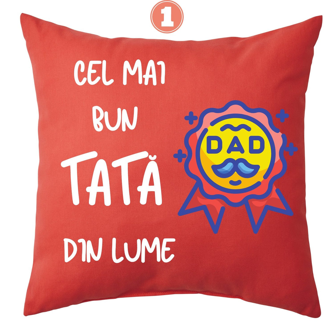 Pernă cadou pentru parinți - Cadouri Personalizate