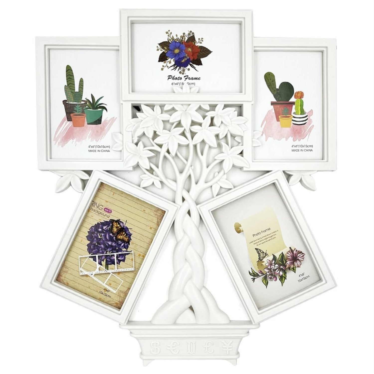 Rama foto "money tree" 5 poze - Cadouri Personalizate