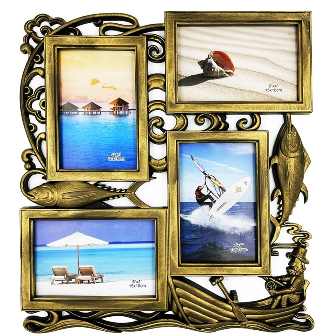 Rama foto pescar 4 poze - Cadouri Personalizate
