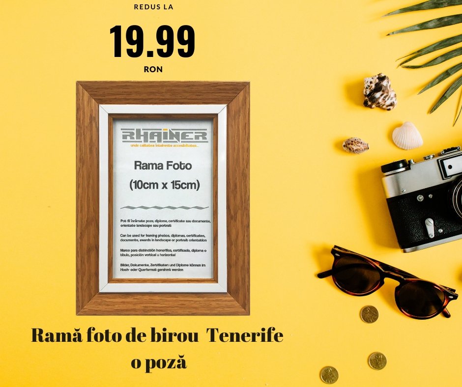 Rama foto Tenerife - Cadouri Personalizate