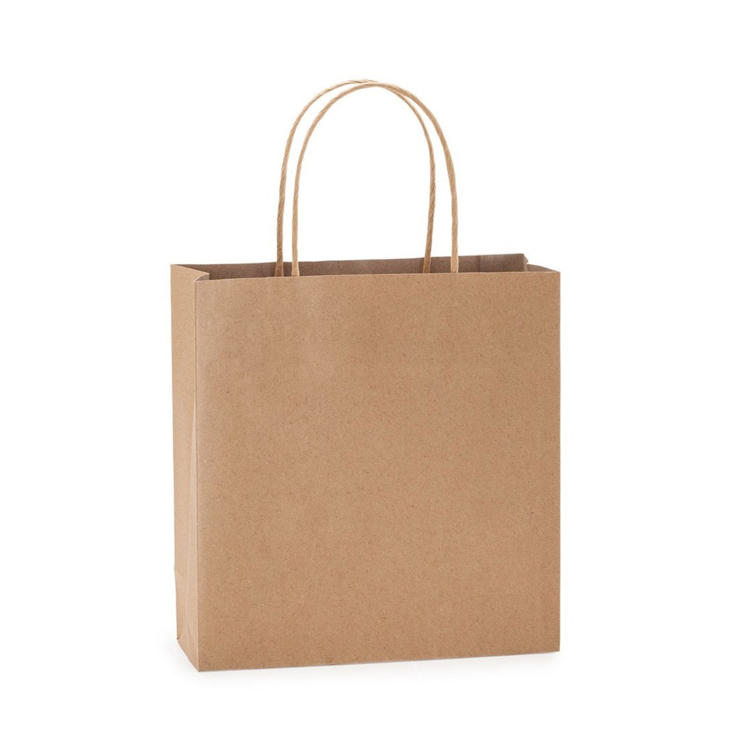 Sacosa de cadou kraft 22x23 - Cadouri Personalizate