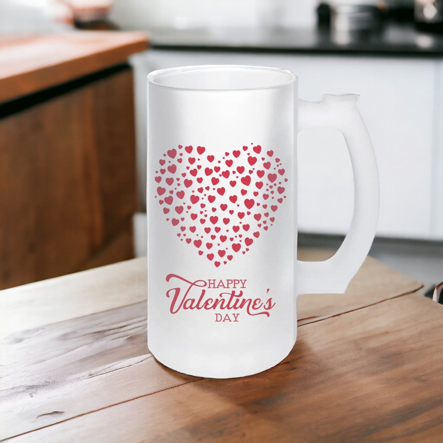 Set 2 Halbe Personalizate din Sticlă Sablată - Cadouri Personalizate