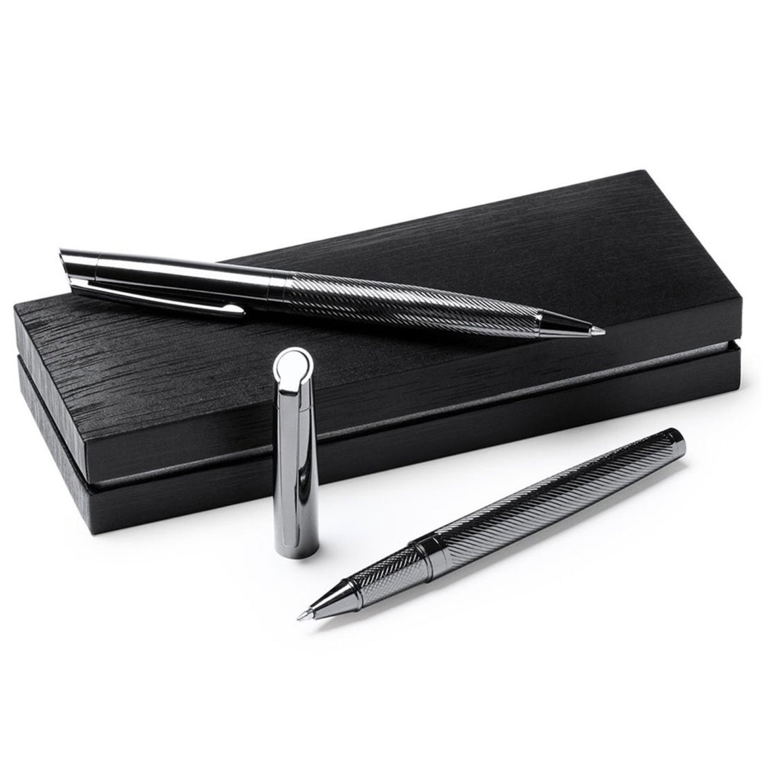 Set de două pixuri premium din metal personalizat - Cadouri Personalizate