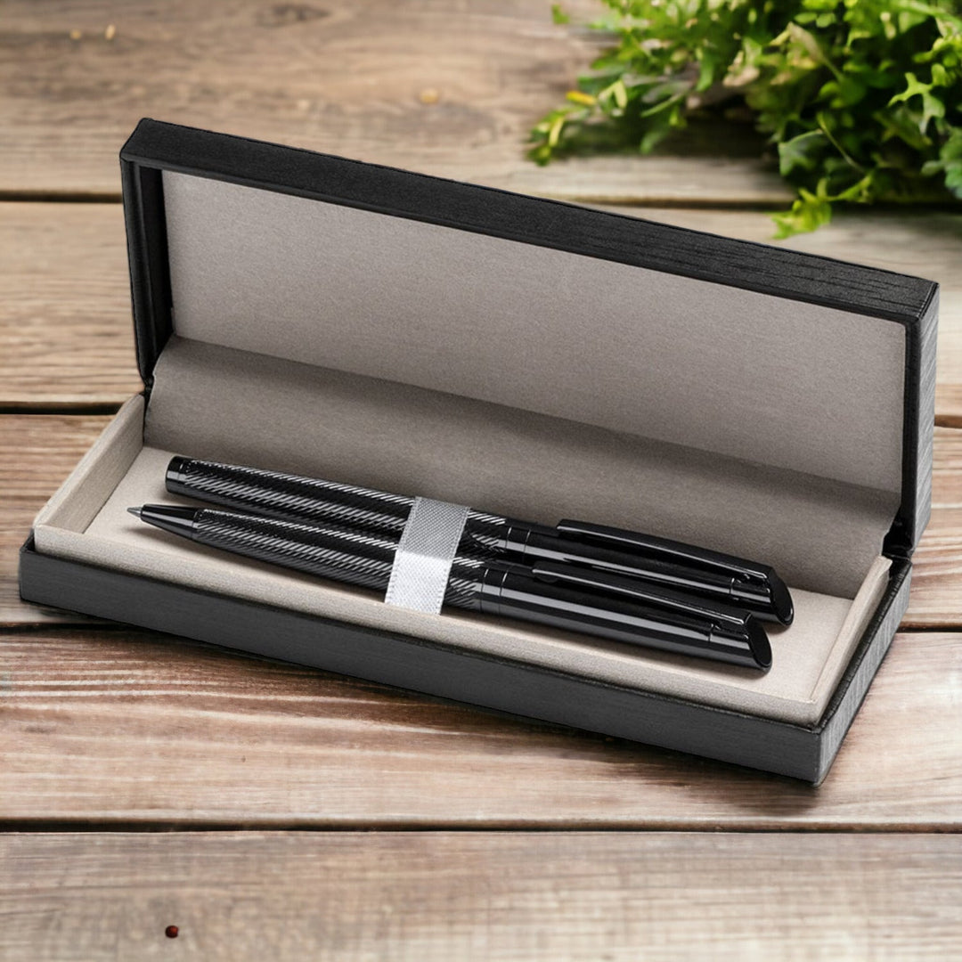 Set de două pixuri premium din metal personalizat - Cadouri Personalizate