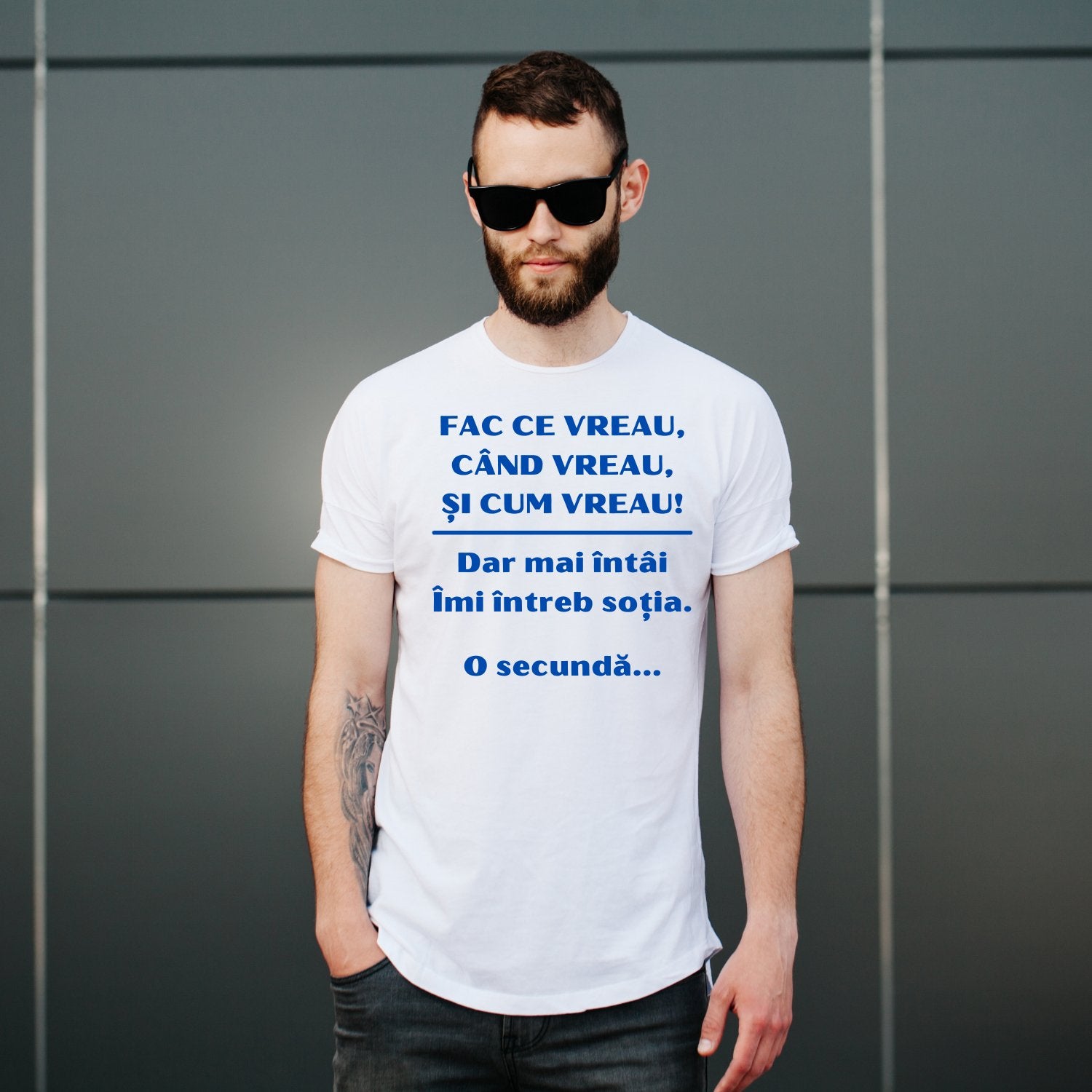 Tricou "fac ce vreau" - Cadouri Personalizate