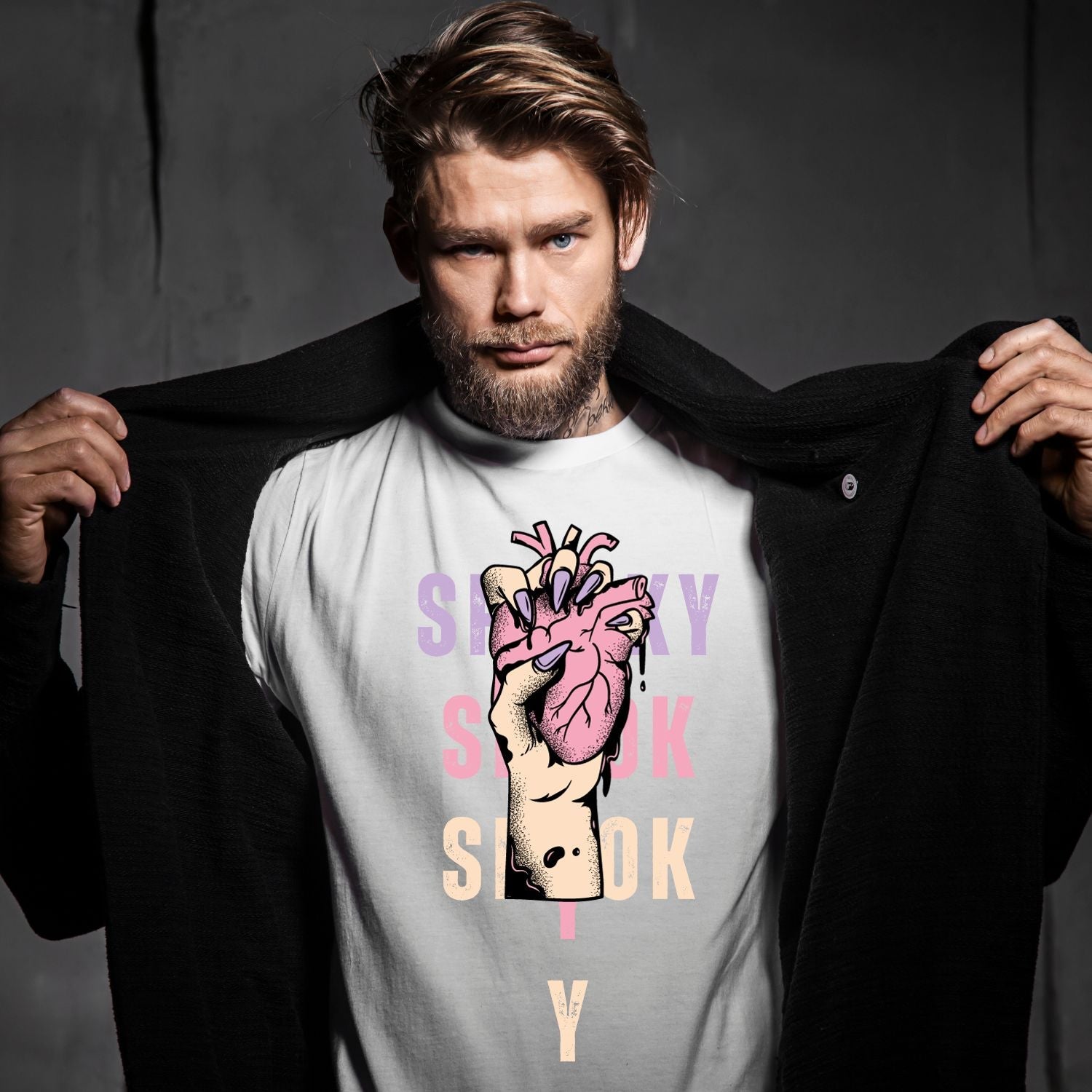 Tricou "hand heart" - Cadouri Personalizate
