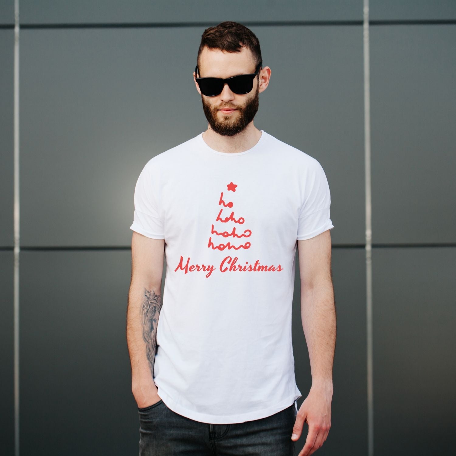 Tricou "ho ho ho Merry Christmas" - Cadouri Personalizate