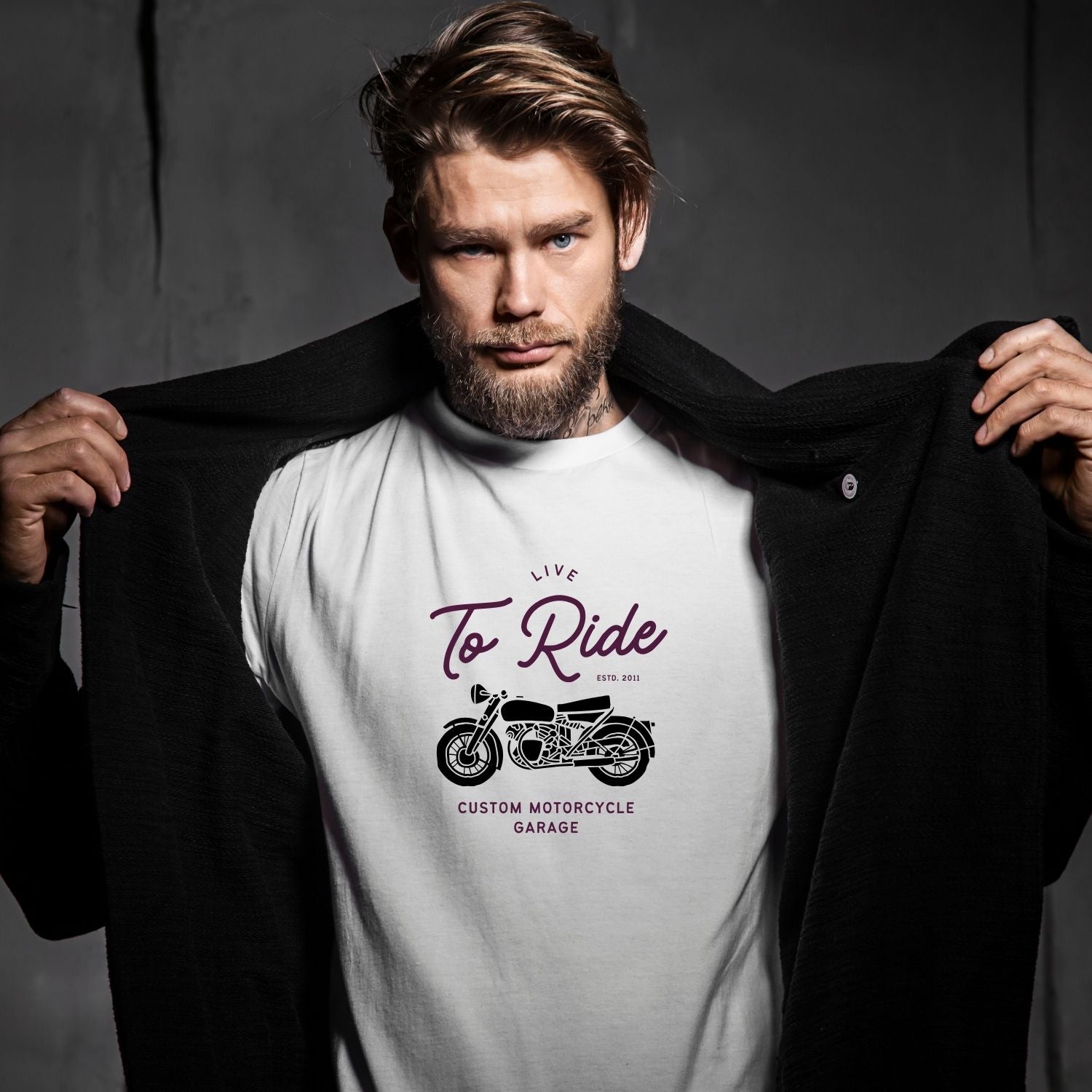 Tricou Live to ride - Cadouri Personalizate
