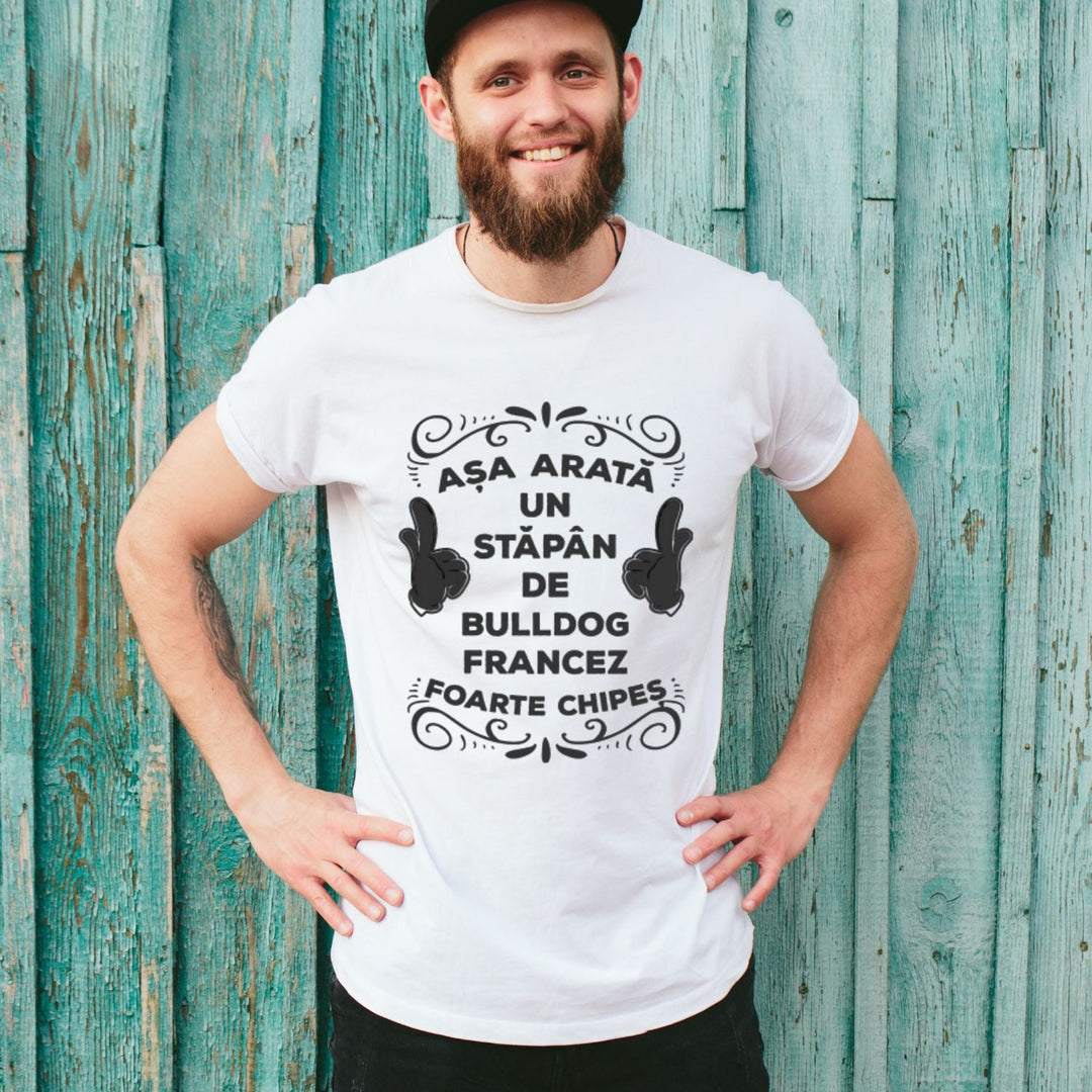 Tricou personalizat Bulldog Francez - Cadouri Personalizate