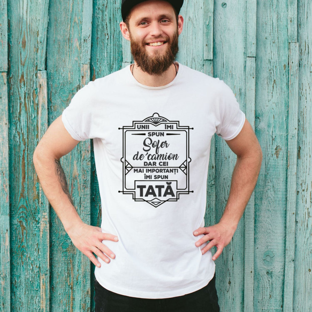 Tricou personalizat Șofer - Cadouri Personalizate