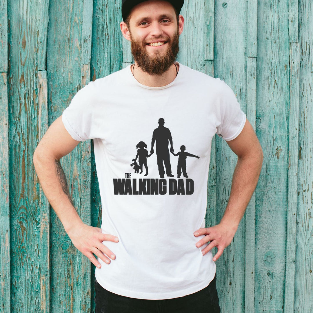 Tricou personalizat Walking Dad - Cadouri Personalizate