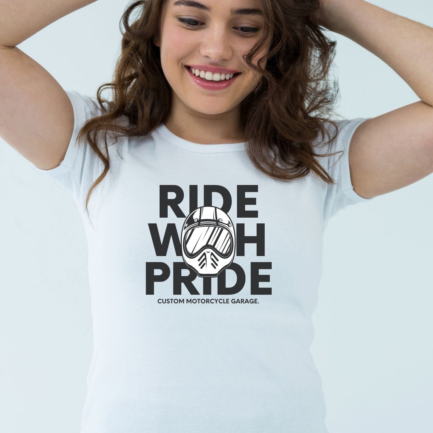 Tricou "ride with pride" - Cadouri Personalizate
