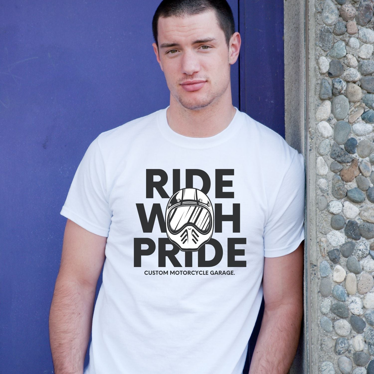 Tricou "ride with pride" - Cadouri Personalizate