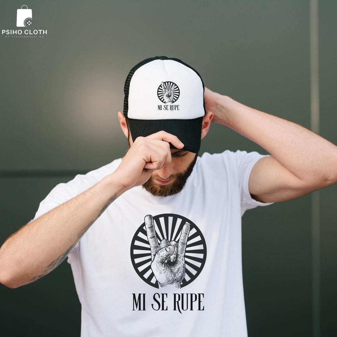 Tricou și Șapcă "Mi se rupe" - Cadouri Personalizate