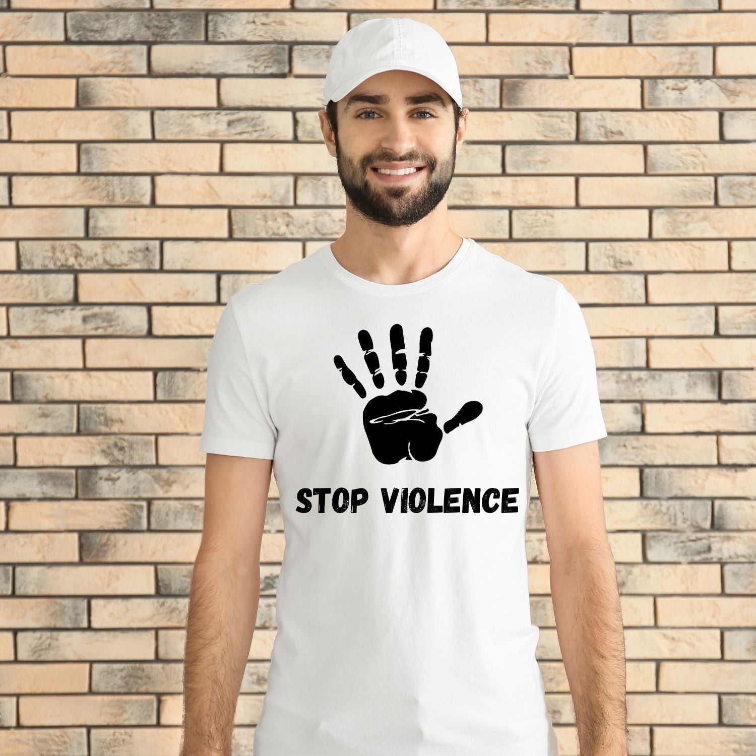 Tricou "stop violence" - Cadouri Personalizate