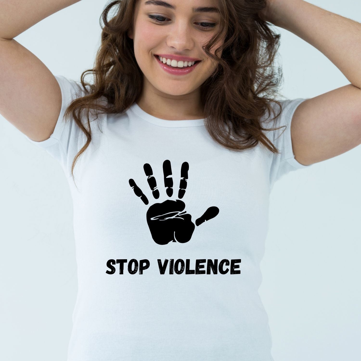 Tricou "stop violence" - Cadouri Personalizate