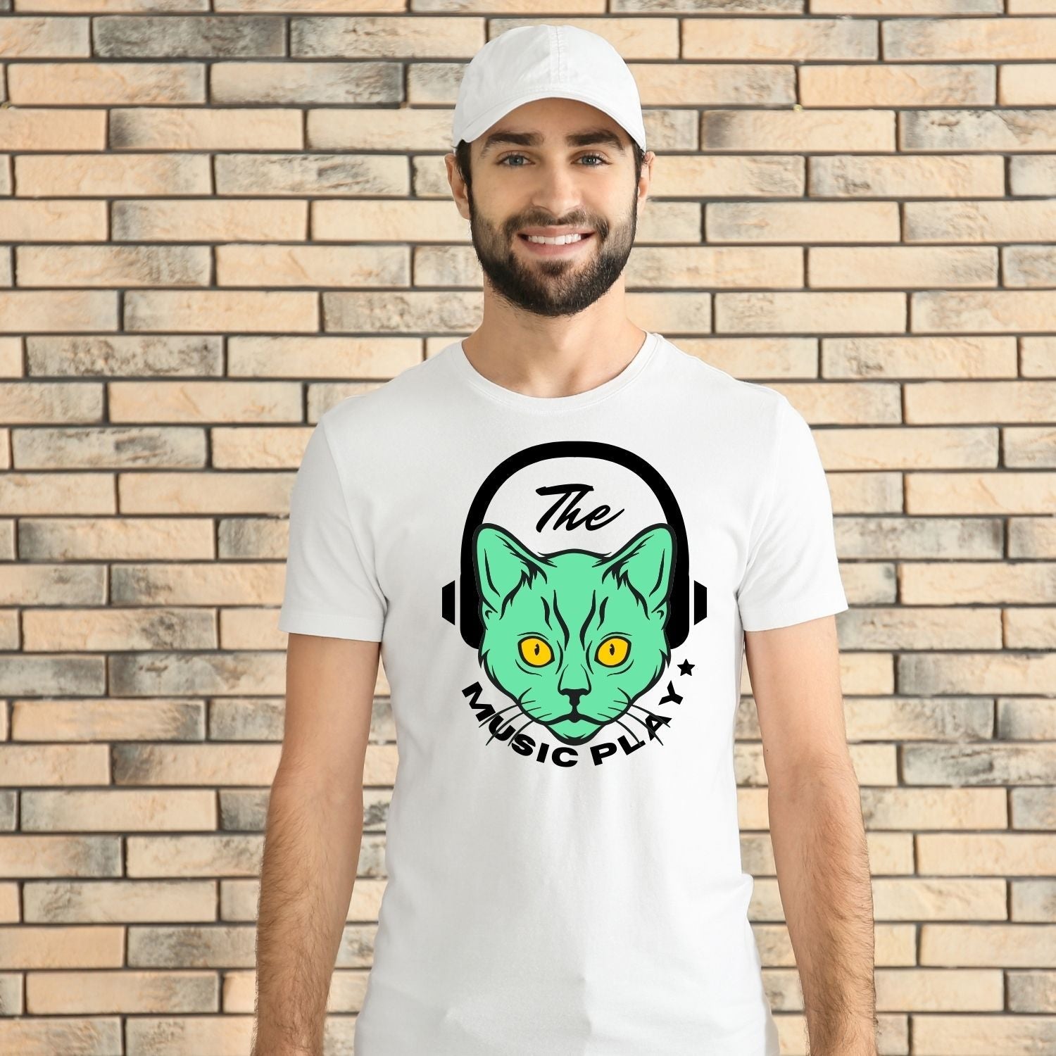 Tricou "the music play" - Cadouri Personalizate
