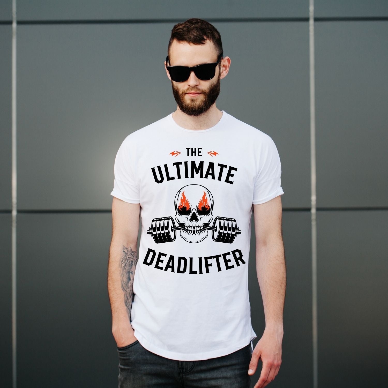 Tricou "the ultimate dead lifter" - Cadouri Personalizate
