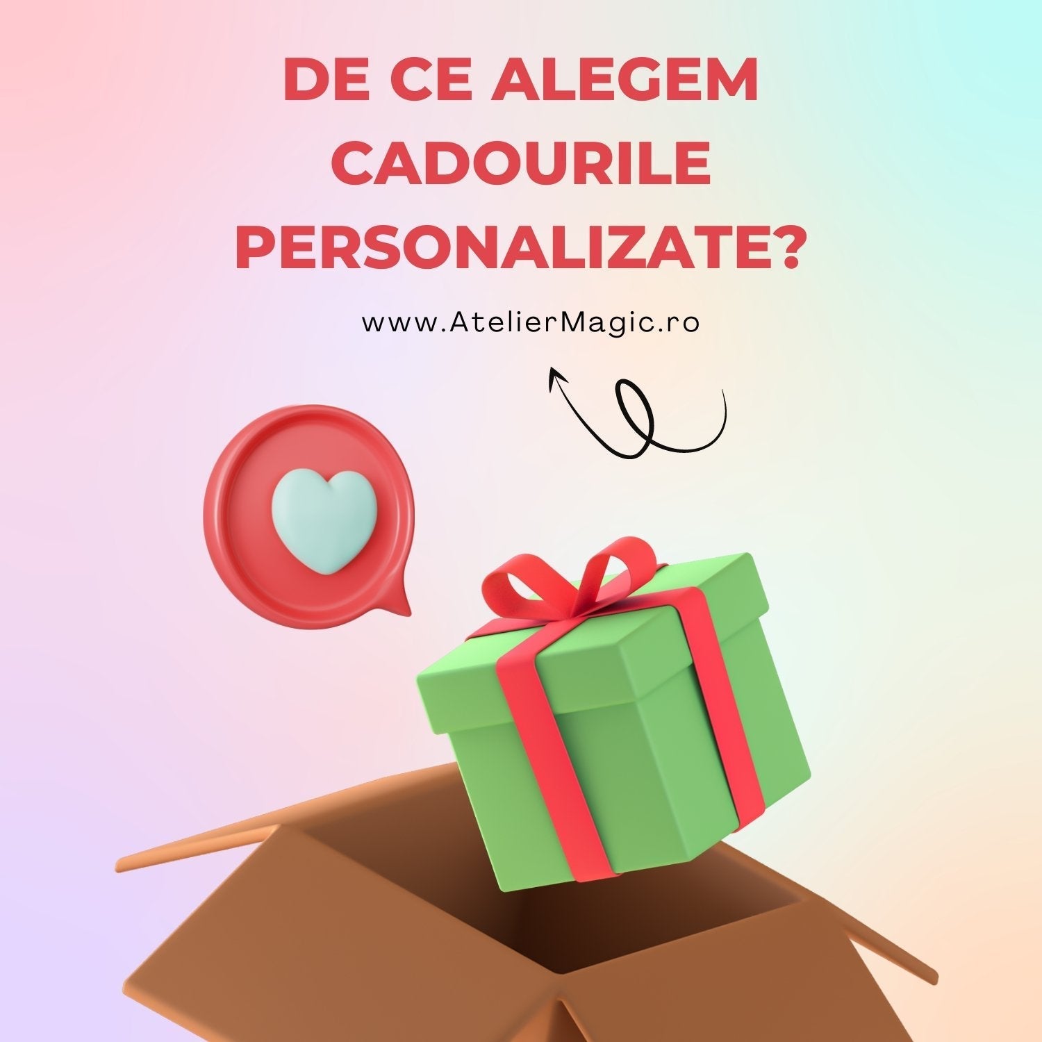 Ce sunt si de ce sa alegem cadourile personalizate? - Atelier Magic