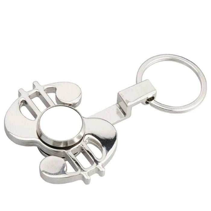 Breloc Metalic cu Spinner Personalizat - Atelier Magic