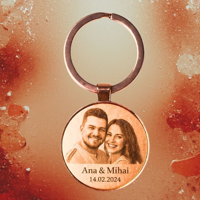 Breloc Personalizabil din Cupru - Atelier Magic